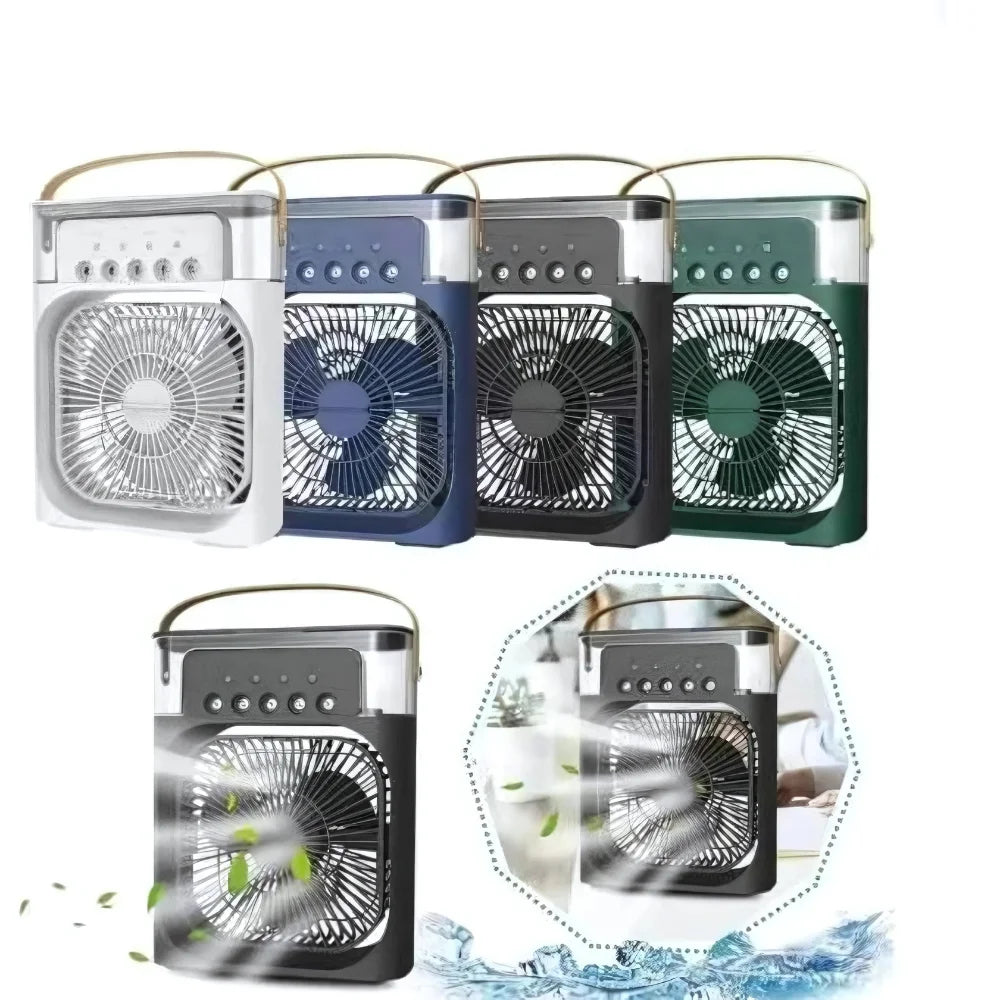5 in 1 Portable Mini Air Conditioning-Air Conditioning, Fan, Humidifier, Nebulizer and Flavorizer