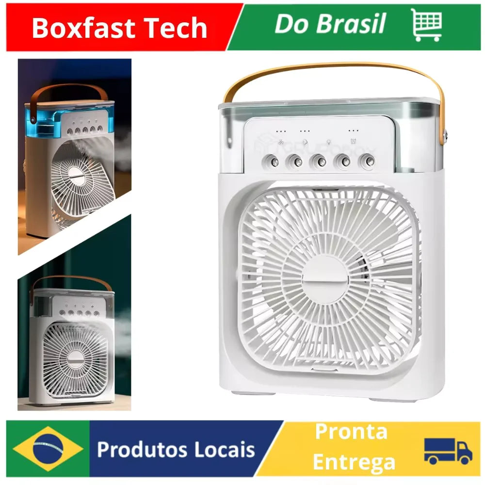 5 in 1 Portable Mini Air Conditioning-Air Conditioning, Fan, Humidifier, Nebulizer and Flavorizer