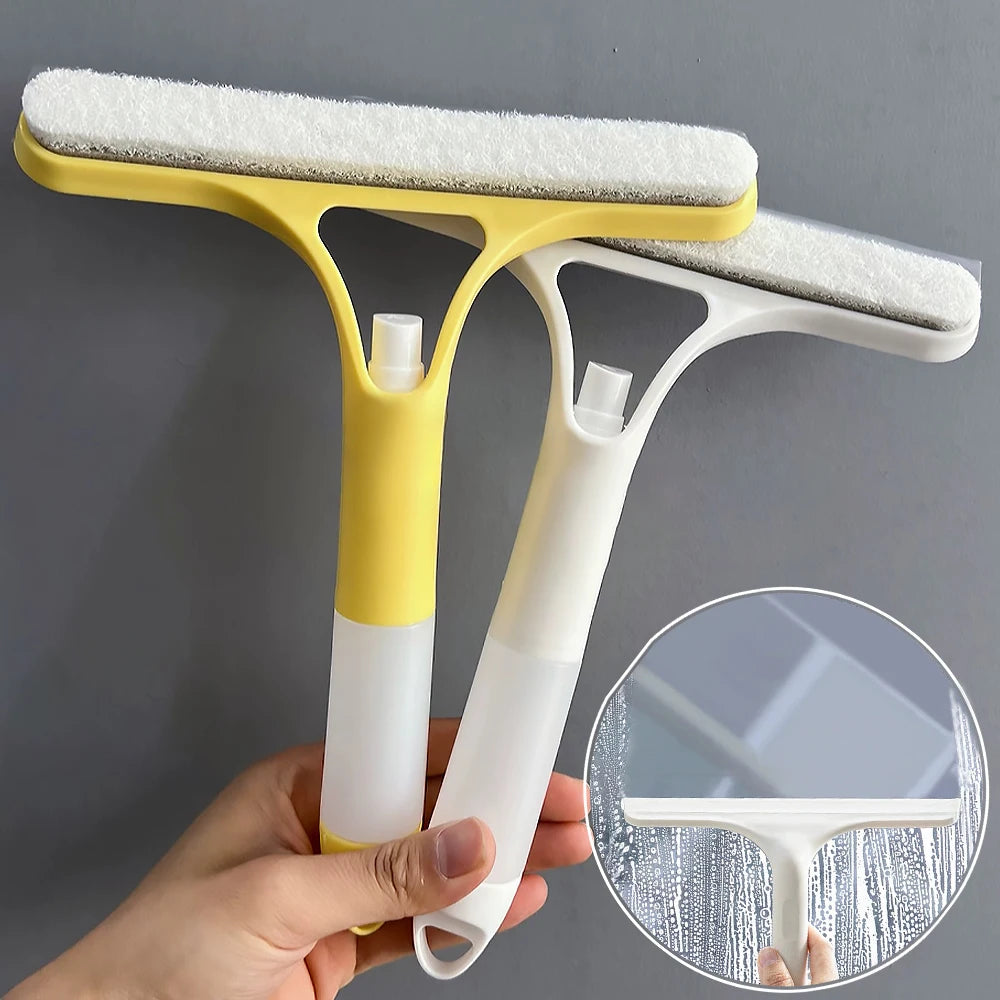 Mivora 3-in-1 Window Cleaning Squeegee with Spray Bottle
