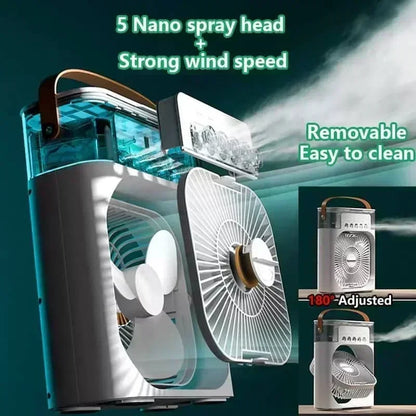 Mivora 3-in-1 Portable Air Cooler Fan & Humidifier