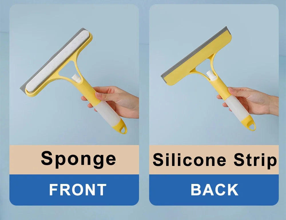Mivora 3-in-1 Window Cleaning Squeegee with Spray Bottle