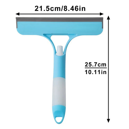 Mivora 3-in-1 Window Cleaning Squeegee with Spray Bottle